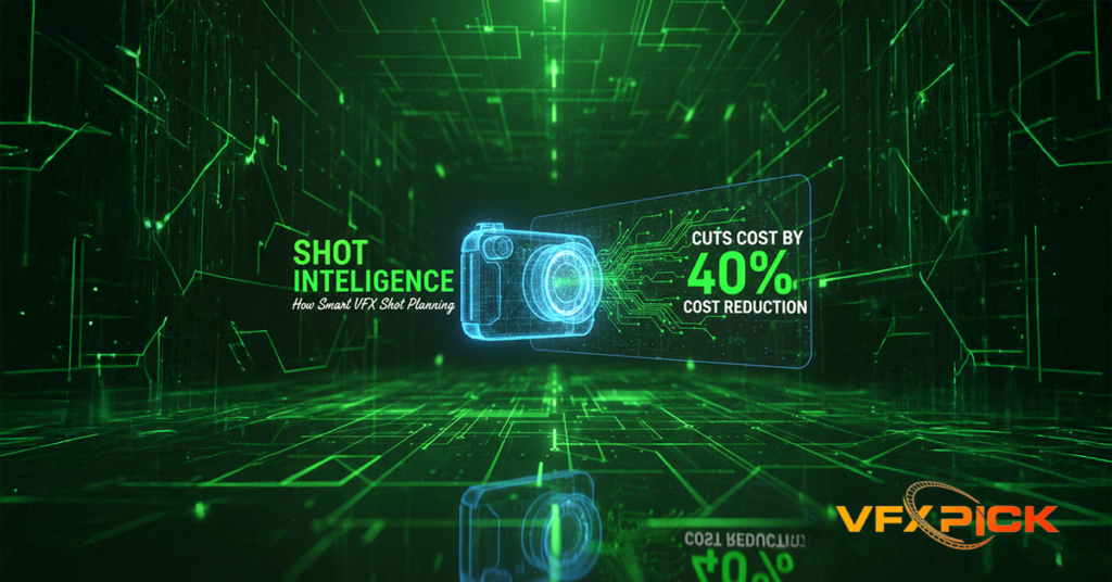 Behind the scenes VFX shot planning using shot intelligence to optimize budget and resources