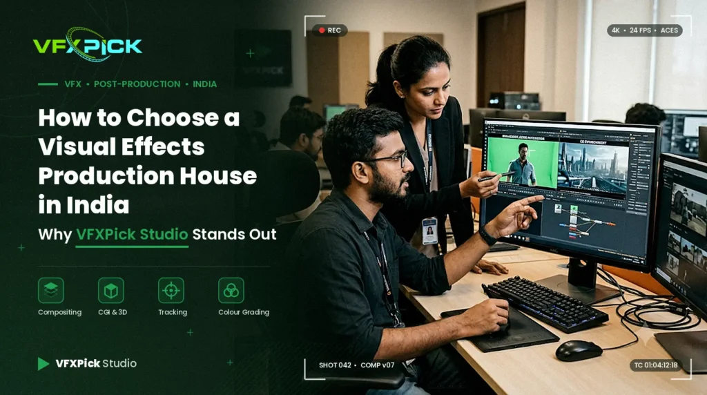 Visual effects production house in India creating high-quality VFX content